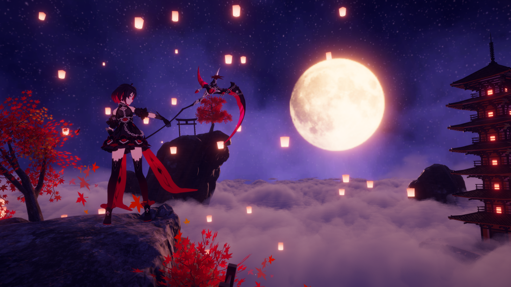 「连月光都切碎的话……就能缠住你的视线了吧？」