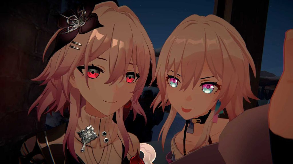 “喂喂喂？笑一笑啦，快来快来”<br>“3～2～1！茄子！”