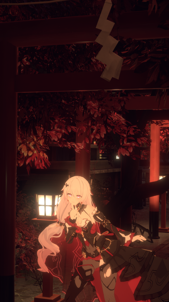 “人类，要一起去神社嘛”